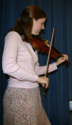 Megan and fiddle