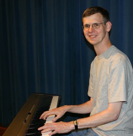 John and piano